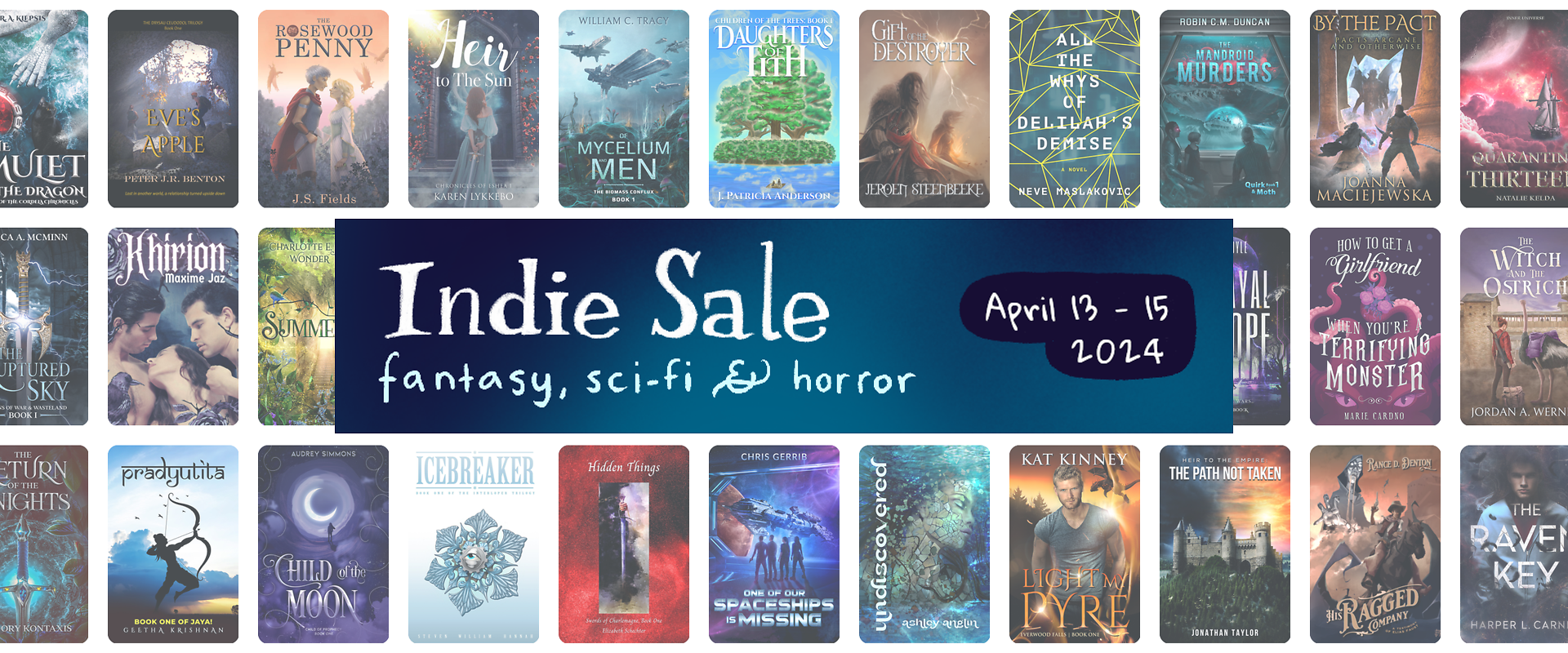 Narratess Indie Book Sale April 13-15